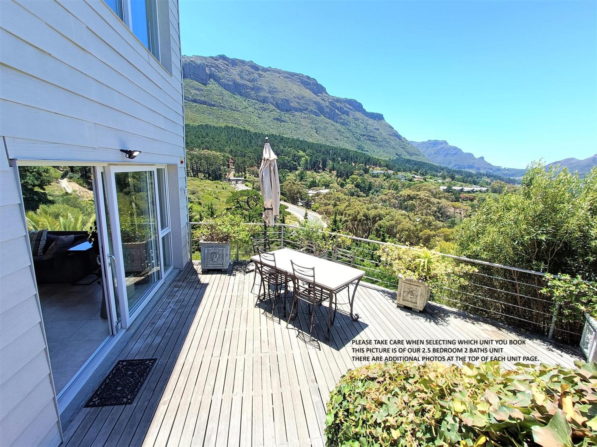 Mount Rhodes Guesthouse, Three Separate Units, Please Select Either Three Bedroom, Two And A Half Bedroom Or One Bedroom Kaapstad Buitenkant foto